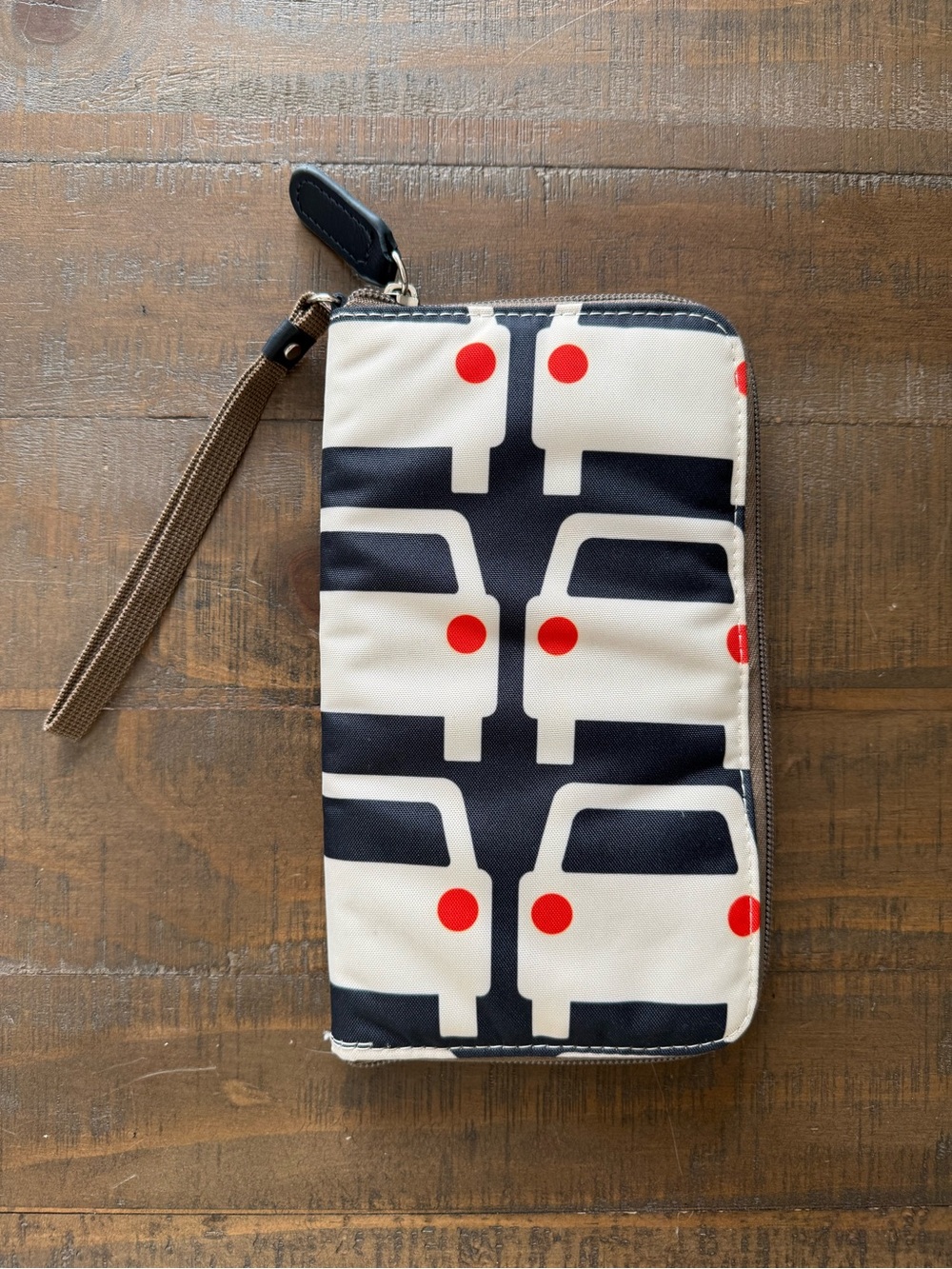 Orla Kiely x Target Limited Collab - Zip Around Travel Wallet with Car Print